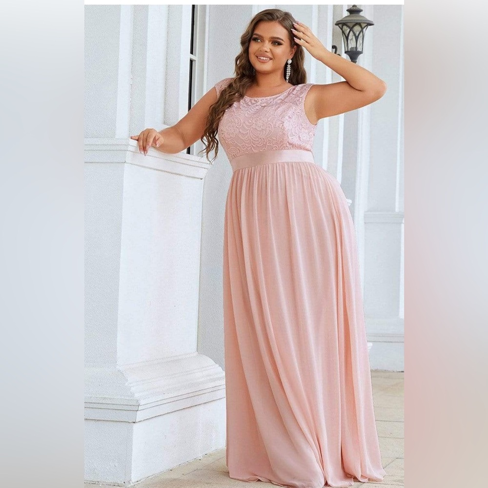 Ever-Pretty Pink Plus Size 18 Dress